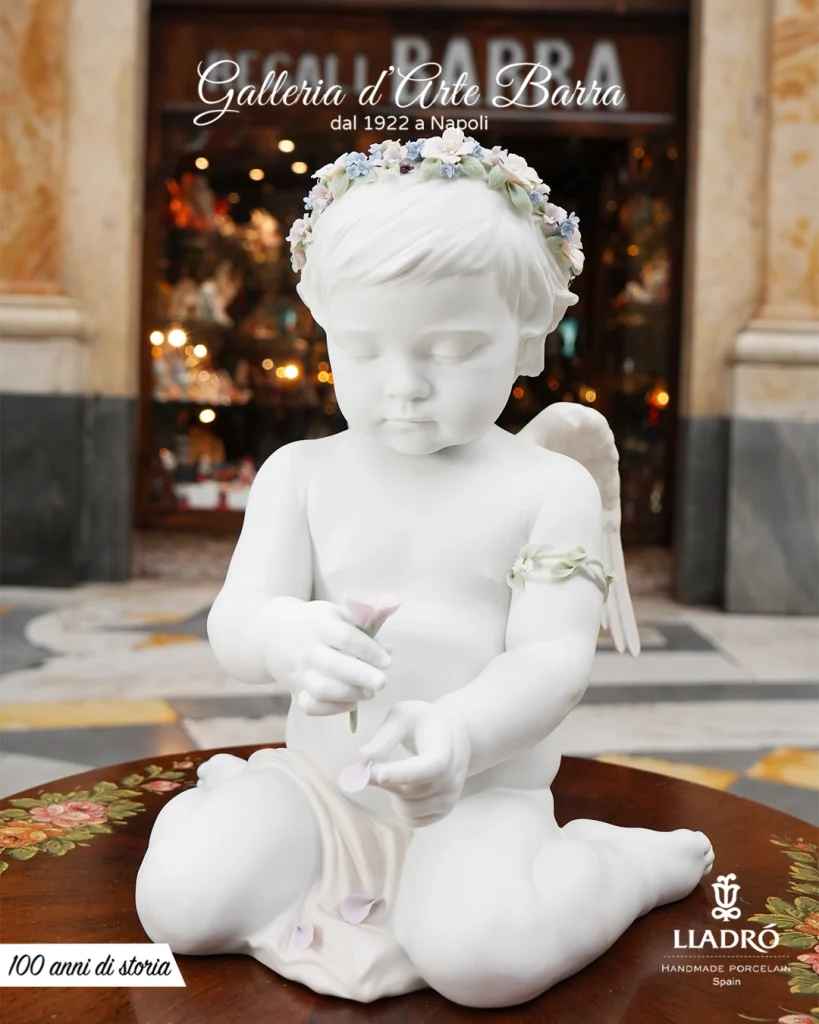 Lladró Figurina Angelo Cherubino dell'Amore