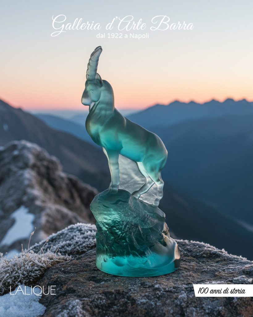 Lalique Scultura Stambecco